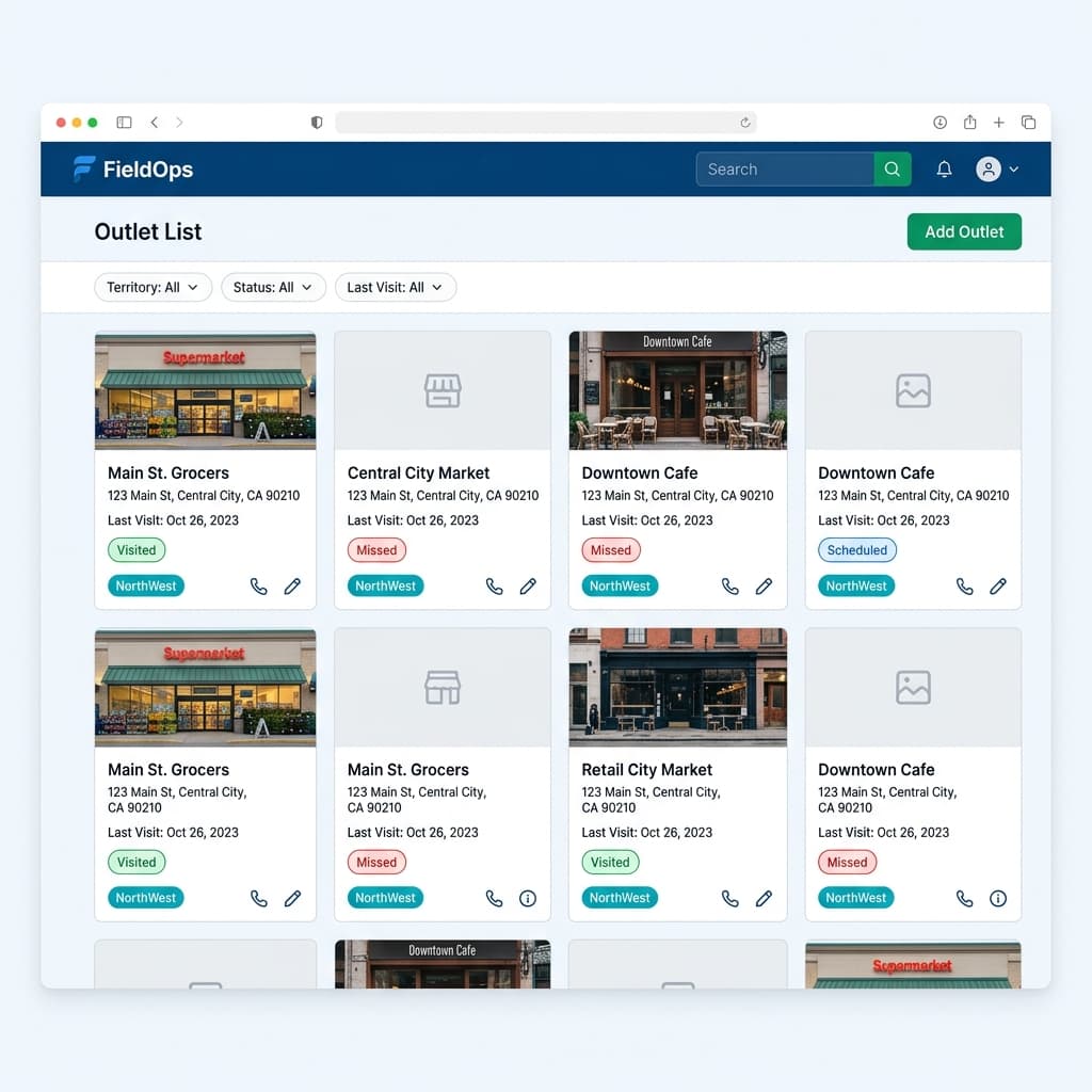 Retail Execution sample use case